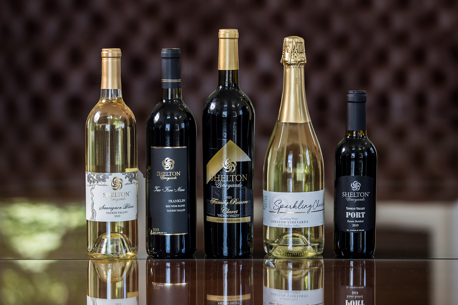 Shelton Vineyards wine selection